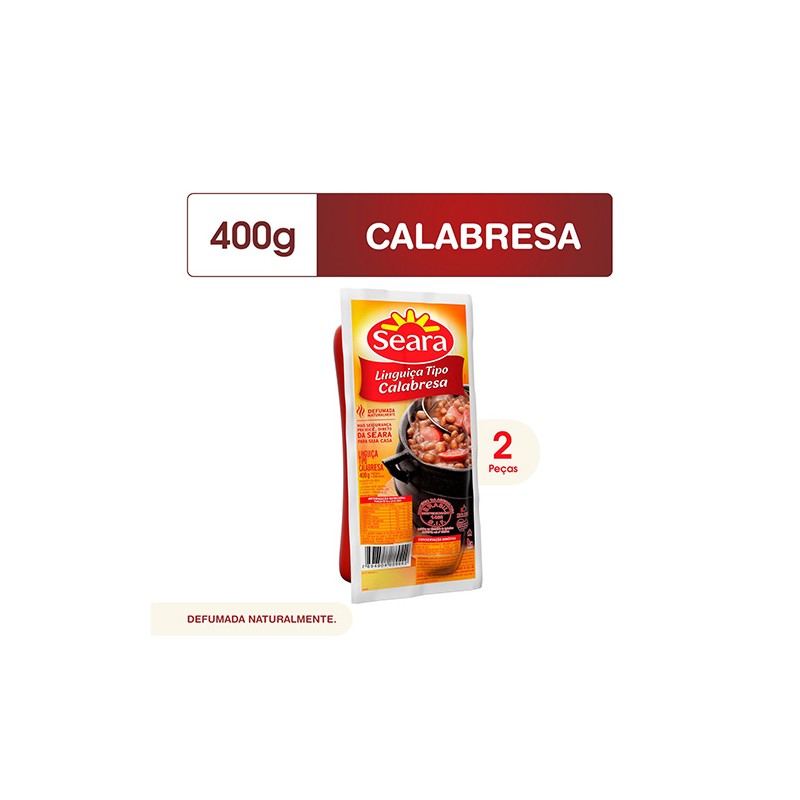 Linguiça Calabresa Seara 400g