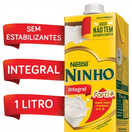 Leite Integral Nestlé Ninho 1 Litro