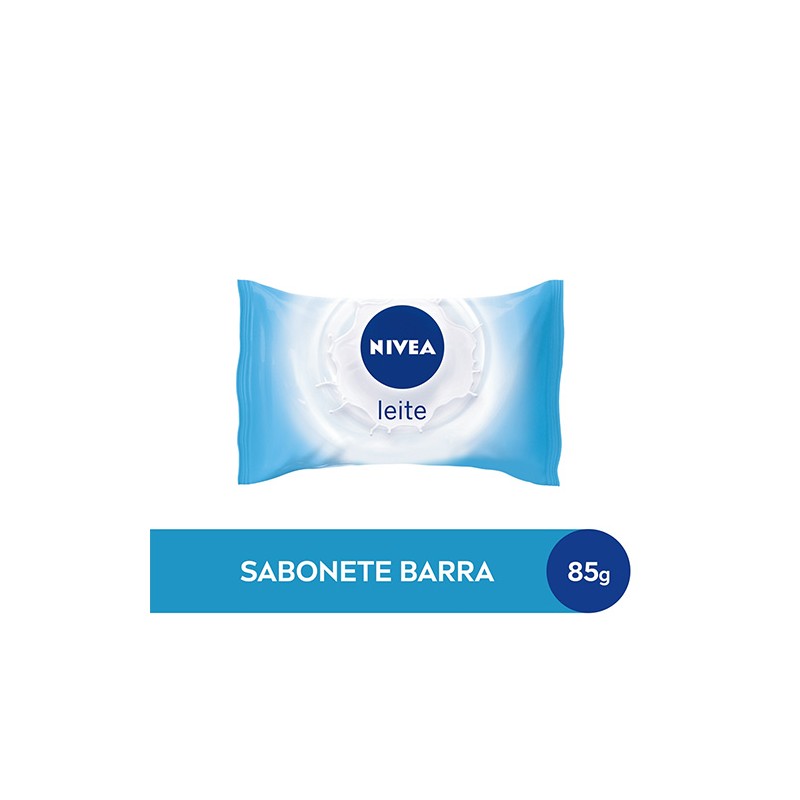 Sabonete em Barra Corporal Nivea Leite 85g