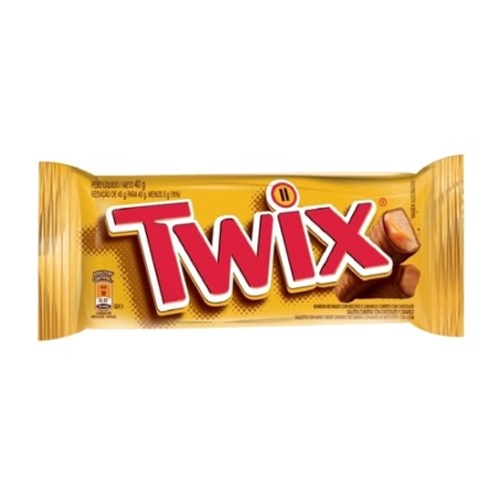 Bombom Twix Pacote 40g