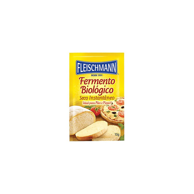 Fermento Biológico Fleischman - 10g