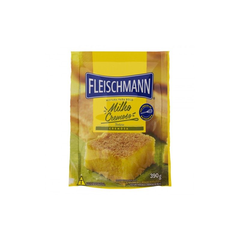 Mistura para Bolo Milho Fleischmann 450g