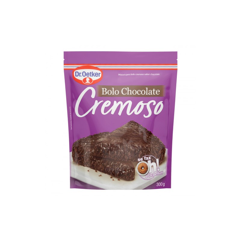 Mistura para Bolo Cremoso de Chocolate Dr. Oetker 300g