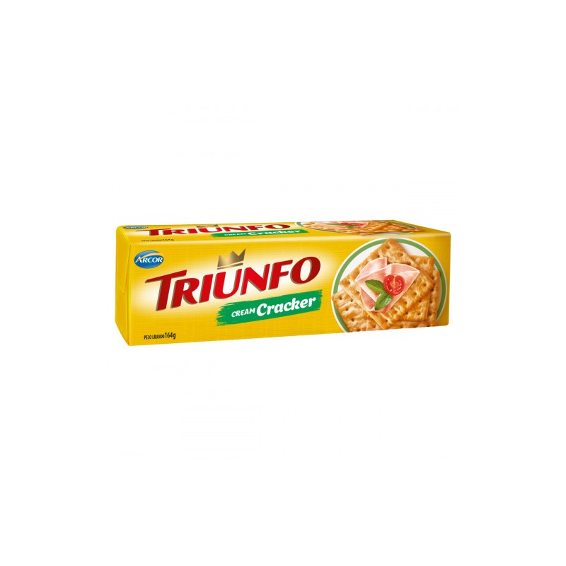 Biscoito Cream Cracker Triunfo 164g