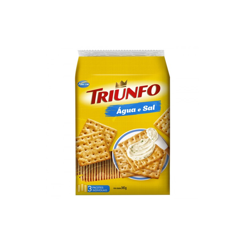 Biscoito Água e Sal Triunfo 375g