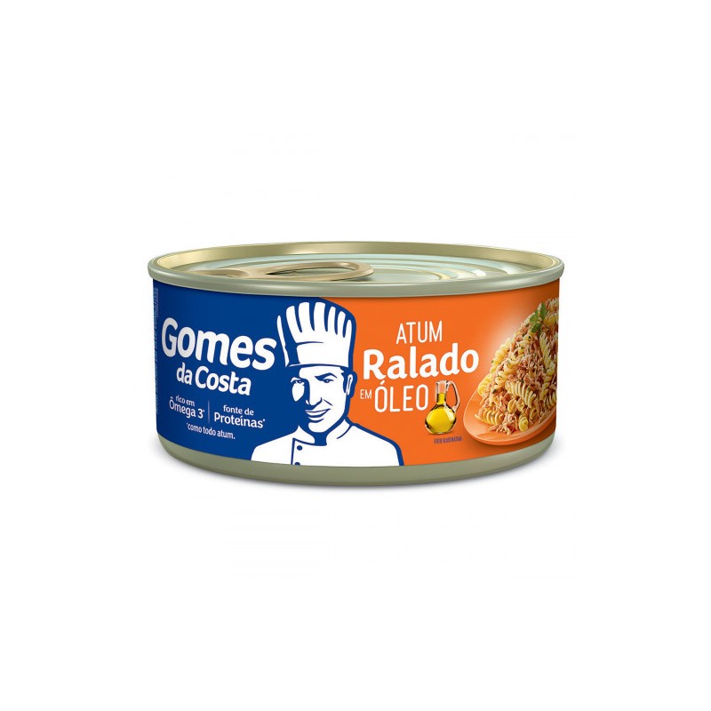 Atum Ralado em Óleo Gomes da Costa 130g