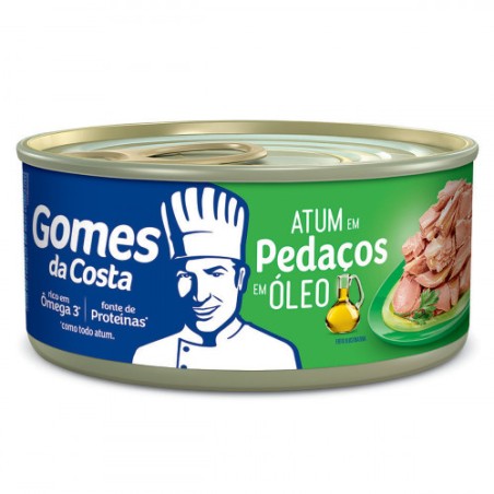 Atum em Óleo Pedaços Gomes da Costa 170g