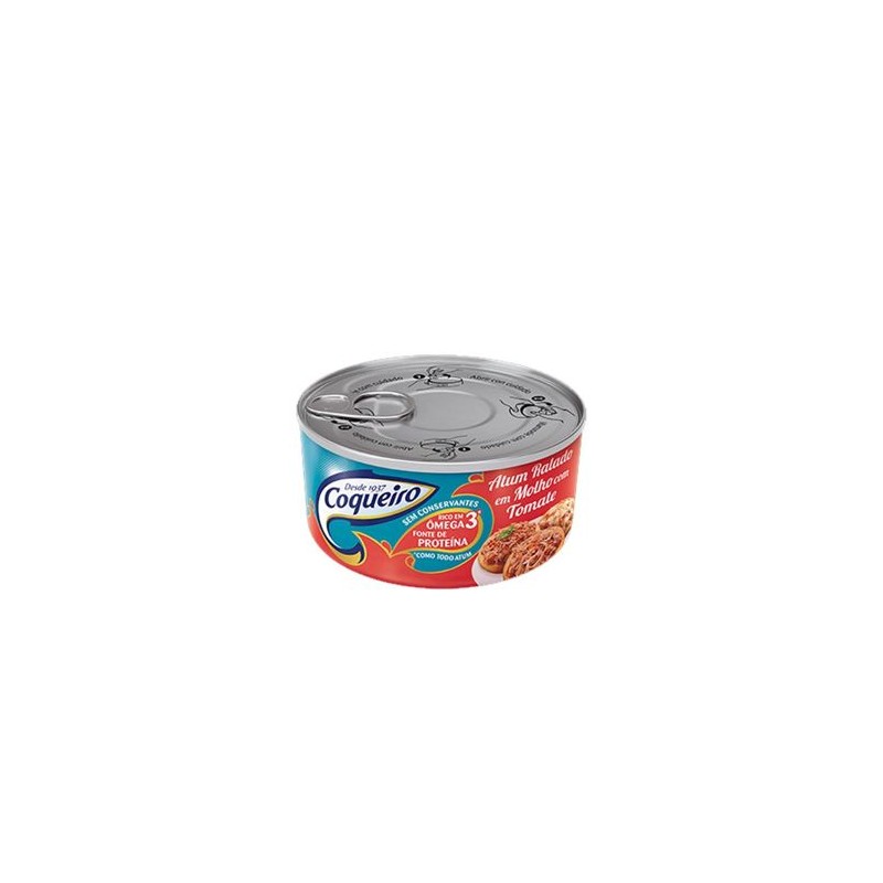 Atum Ralado no Molho de Tomate Coqueiro 170g