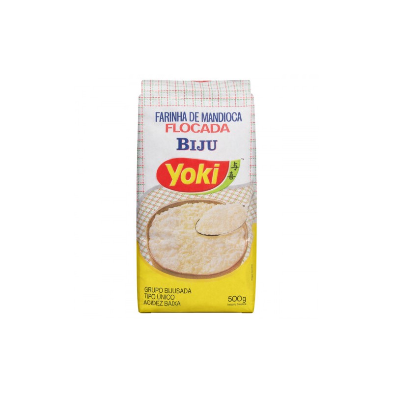 Farinha de Mandioca Biju Flocada Yoki 500g