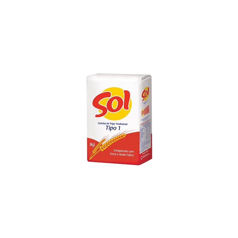 Farinha de Trigo Sol - 1kg