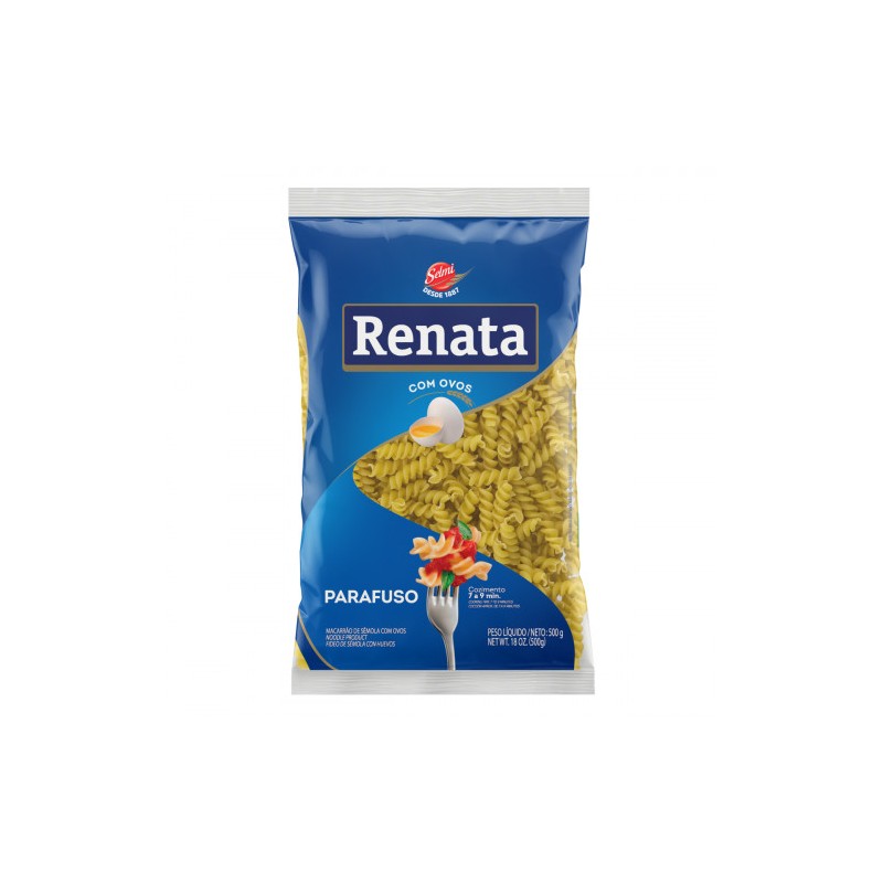 Macarrão Parafuso Renata com Ovos 500g