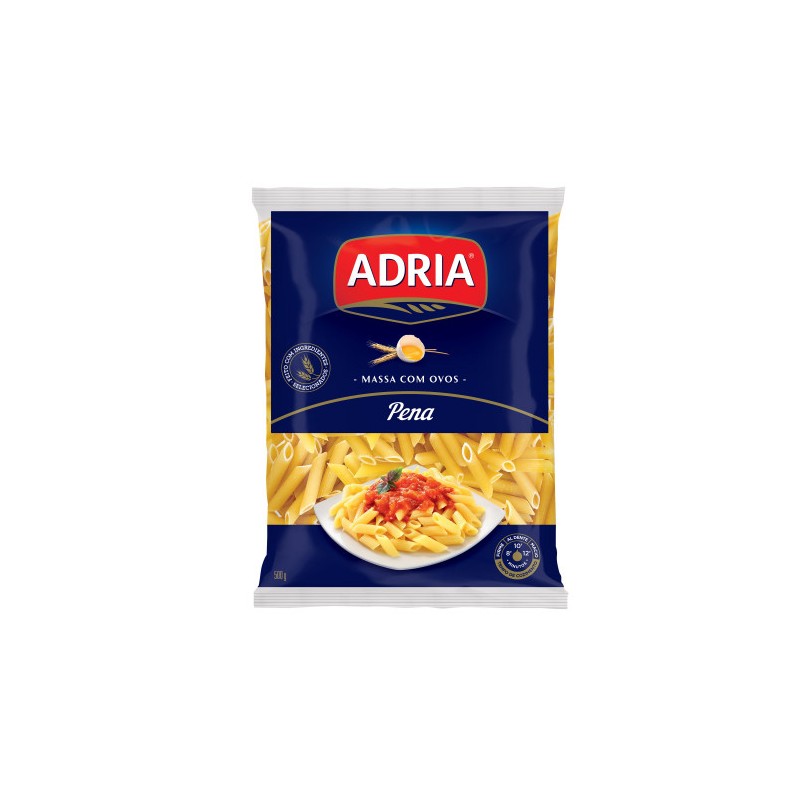 Macarrão Penne Adria com Ovos 500g