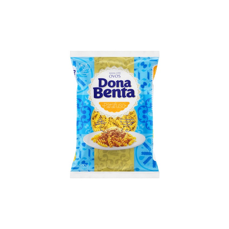 Massa com Ovos Parafuso Dona Benta - 500 g