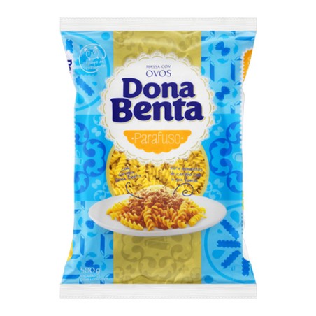 Massa com Ovos Parafuso Dona Benta - 500 g