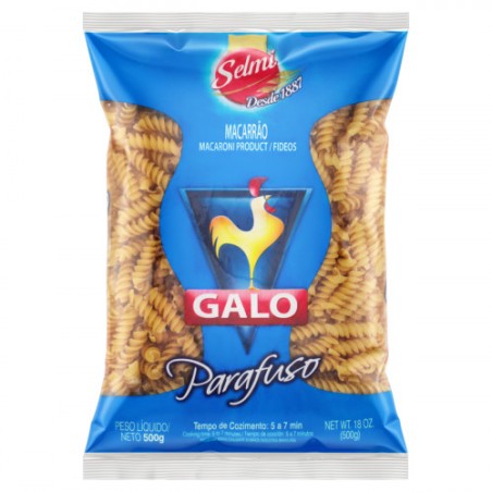 Macarrão Parafuso Galo de Sêmola 500g