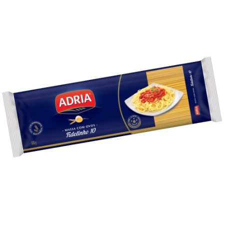 Macarrão Adria Com Ovos Fidelinho N.10 500g