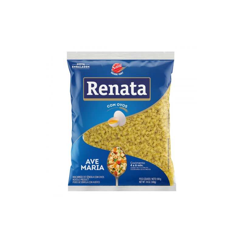 Macarrão Ave Maria Renata com Ovos 500g