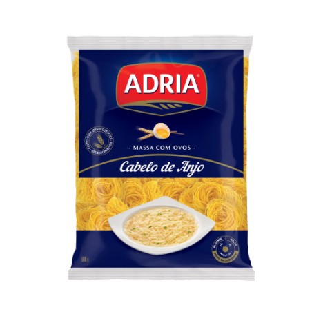 Macarrão Cabelo de Anjo Adria Sêmola Tradicional 500g