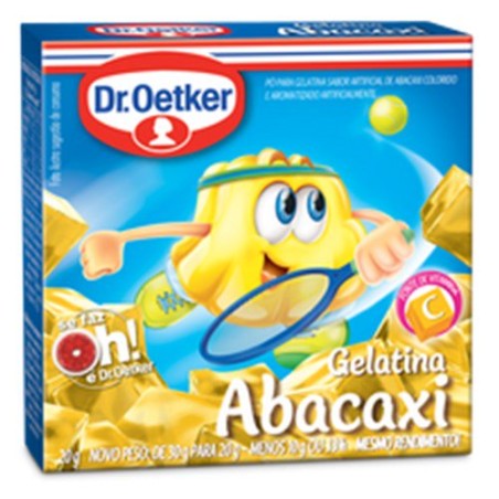 Gelatina Dr. Oetker Abacaxi - 20g