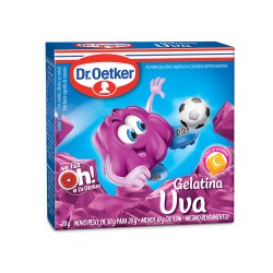 Gelatina Dr. Oetker Uva - 20g