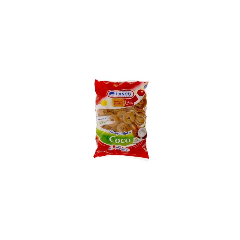 Biscoito Rosquinha de Coco Panco - 500g