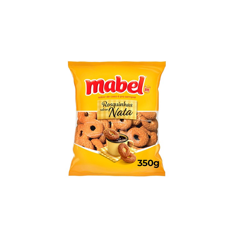 Biscoito Rosquinha Nata Mabel Pacote 350g