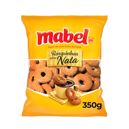 Biscoito Rosquinha Nata Mabel Pacote 350g