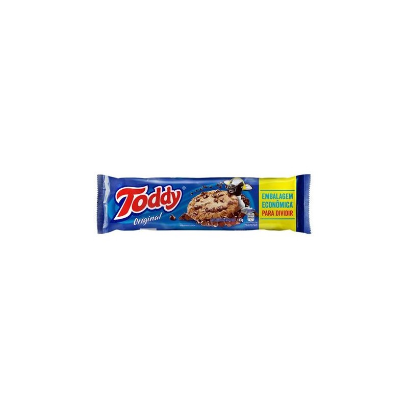 Cookie com Gotas de Chocolate Toddy 133g