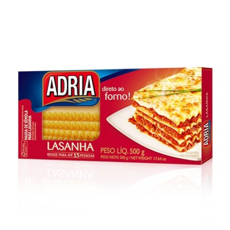 Lasanha Italianíssimo Adria - 500g