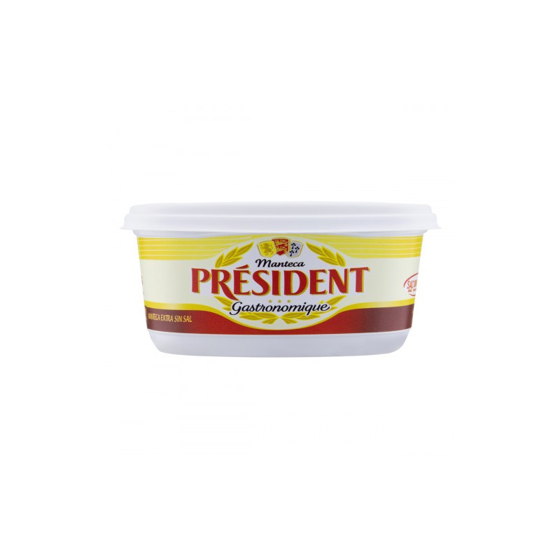 Manteiga Extra com Sal Président 200g