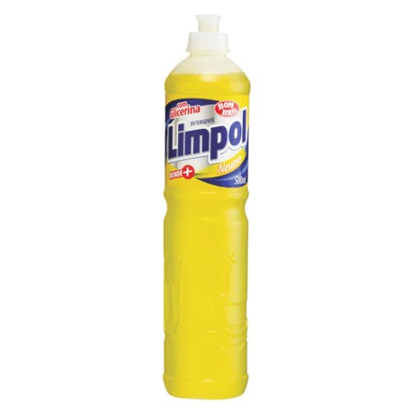 Detergente Líquido Neutro Bom Bril Limpol Frasco 500ml