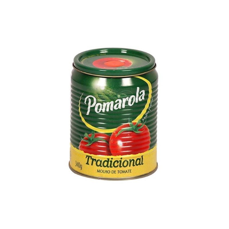 Molho de Tomate Tradicional Pomarola Lata - 340g