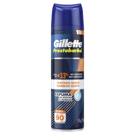 Espuma de Barbear Gillette Prestobarba 150g