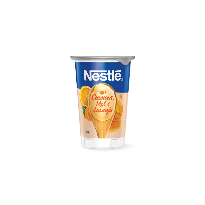 Iogurte Integral Nestlé Cenoura, Mel e Laranja 170g