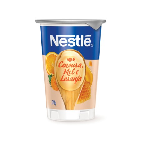 Iogurte Integral Nestlé Cenoura, Mel e Laranja 170g