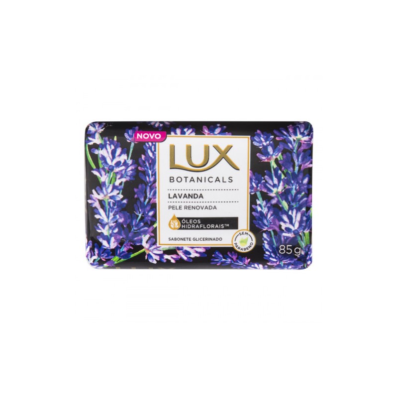 Sabonete em Barra Glicerinado Lavanda Lux Botanicals Cartucho 85g