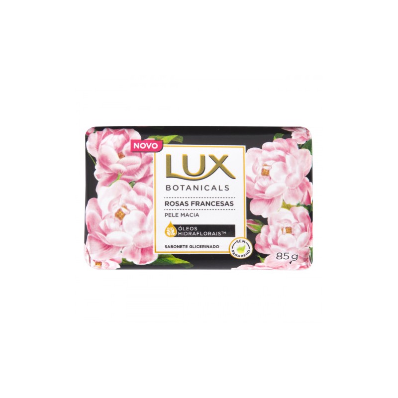 Sabonete em Barra Glicerinado Rosas Francesas Lux Botanicals Cartucho 85g