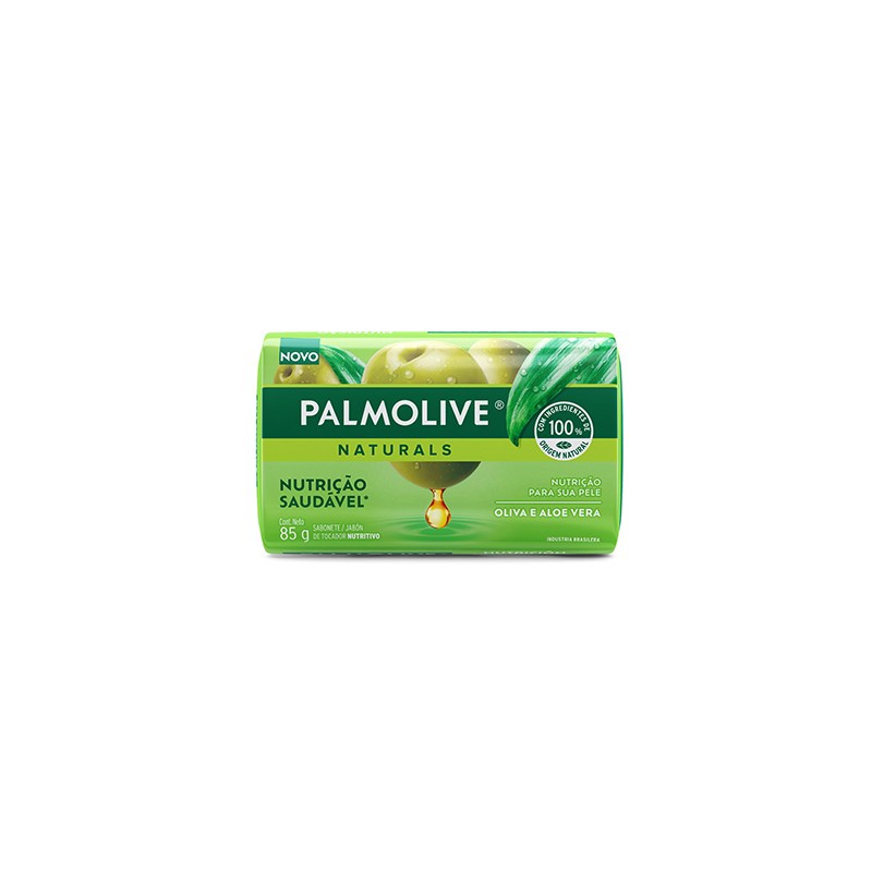 Sabonete em Barra Hidratação Saudável Palmolive Naturals Cartucho 85g