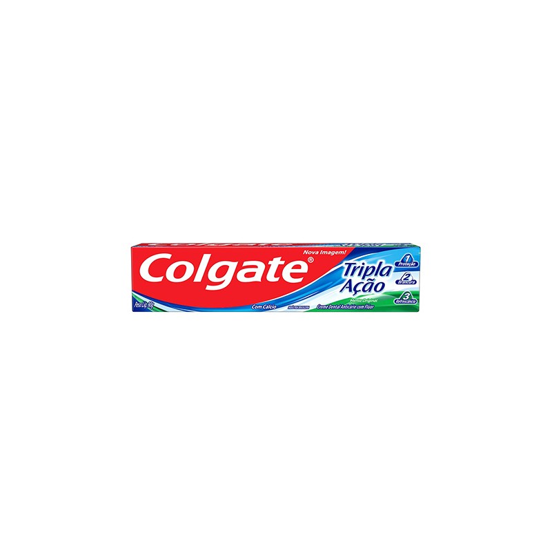 Creme Dental Hortelã Colgate Tripla Ação Caixa 90g