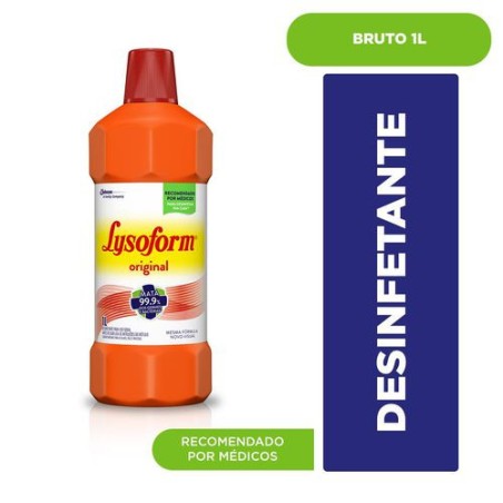 Desinfetante Lysoform Bruto Suave Odor 1L