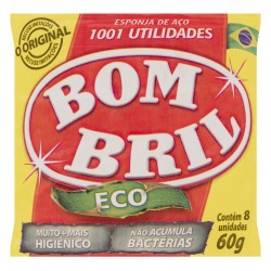 Lã de Aço Bombril com 8...