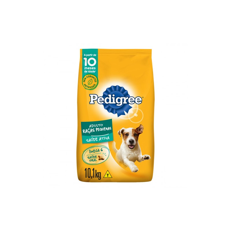 Ração Pedigree para Cachorros Adultos de Raças Pequenas - 10,1kg