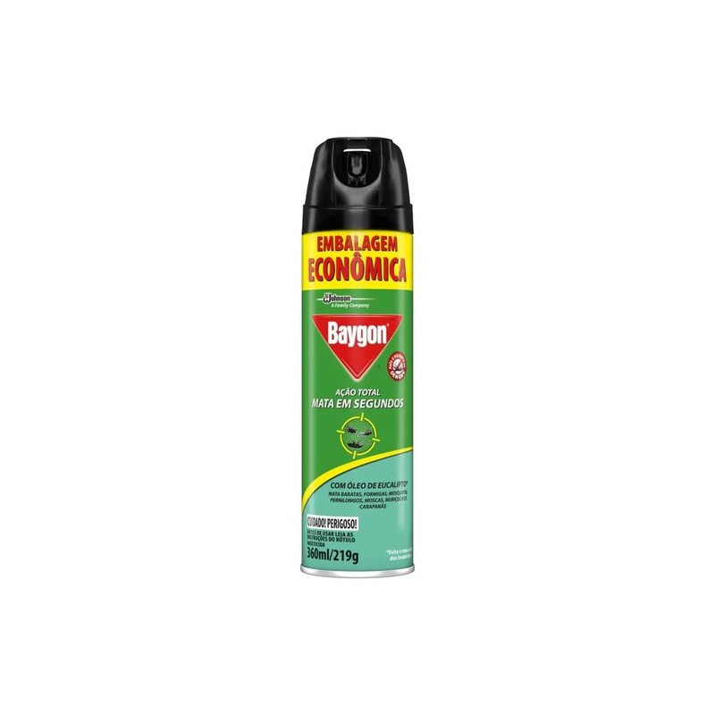 Inseticida Baygon Ação Total Eucalipto 360ml