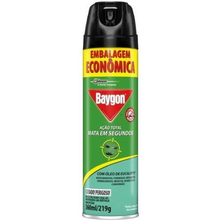 Inseticida Baygon Ação Total Eucalipto 360ml