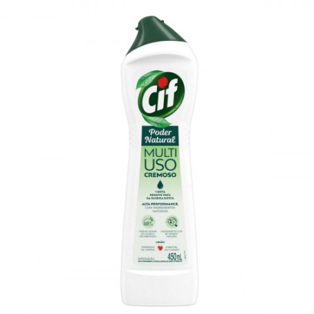 Saponáceo Cremoso Multiuso Limão Cif Squeeze 450ml