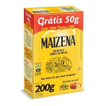 Amido de Milho Maizena Tradicional 200G