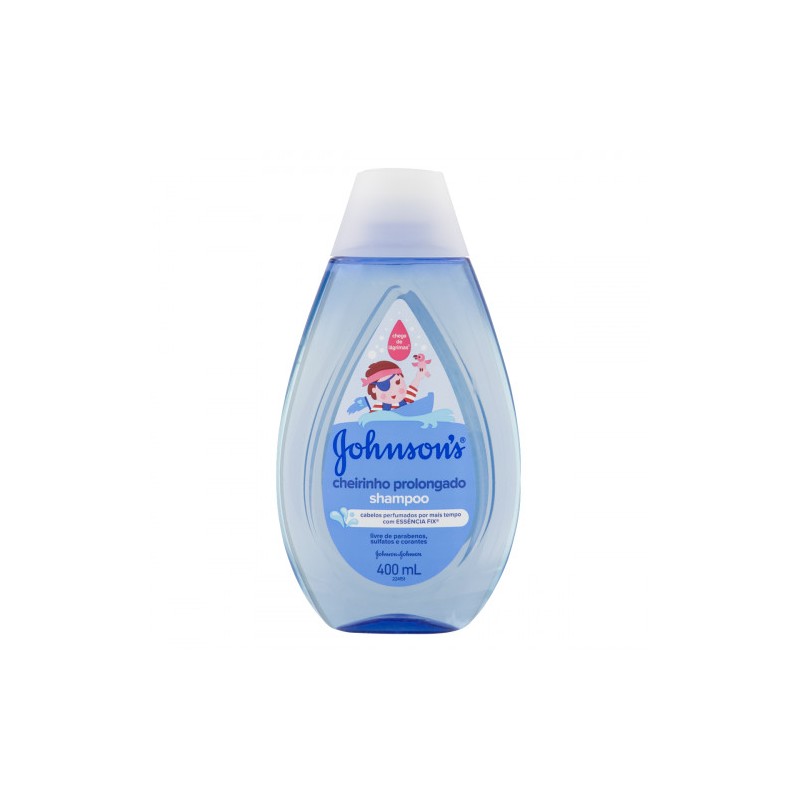 Shampoo Infantil Johnson's Cheirinho Prolongado Frasco 400ml