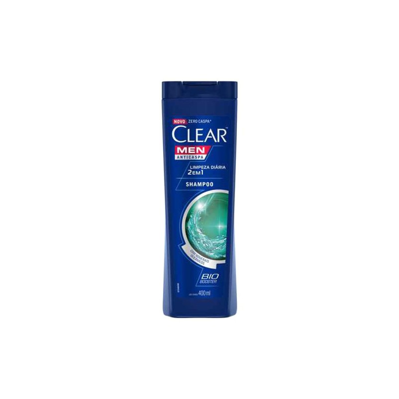 Shampoo 2X1 Limpeza Diária Clear - 400ml