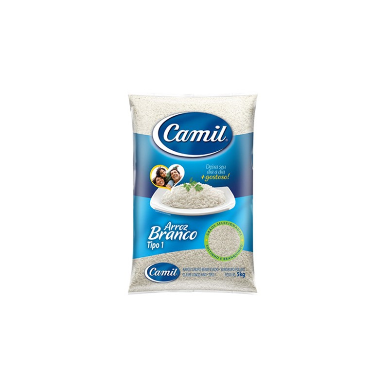 Arroz Branco Tipo 1 Camil 5kg